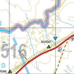 Map 6516 - Spatial Vision's Vicmap Book (South West Edition 8, 2025 Update) - 50K Series Preview 2