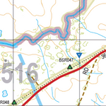 Map 6516 - Spatial Vision's Vicmap Book (South West Edition 8, 2025 Update) - 50K Series Preview 2