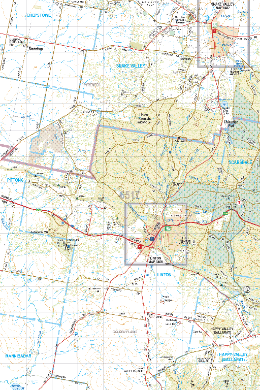 Map 6517 - Spatial Vision's Vicmap Book (South West Edition 8, 2025 ...