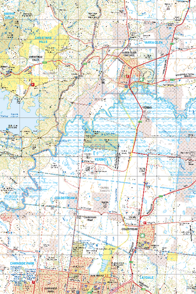 Map 6534 - Spatial Vision's Vicmap Book (North East Edition 8, 2025) - 50K Series Preview 1