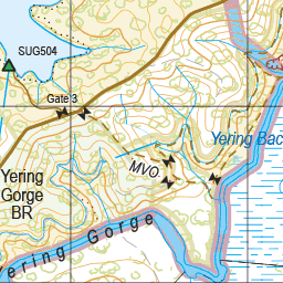 Map 6534 - Spatial Vision's Vicmap Book (North East Edition 8, 2025) - 50K Series Preview 3