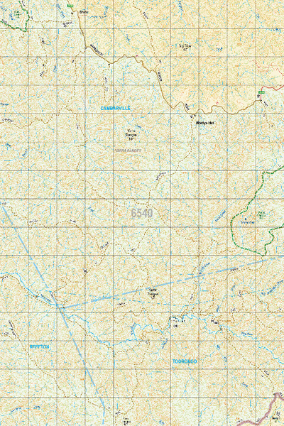 Map 6540 - Spatial Vision's Vicmap Book (South East Edition 8, 2025) - 50K Series Preview 1