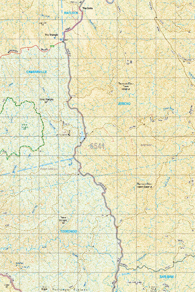 Map 6541 - Spatial Vision's Vicmap Book (North East Edition 8, 2025) - 50K Series Preview 1