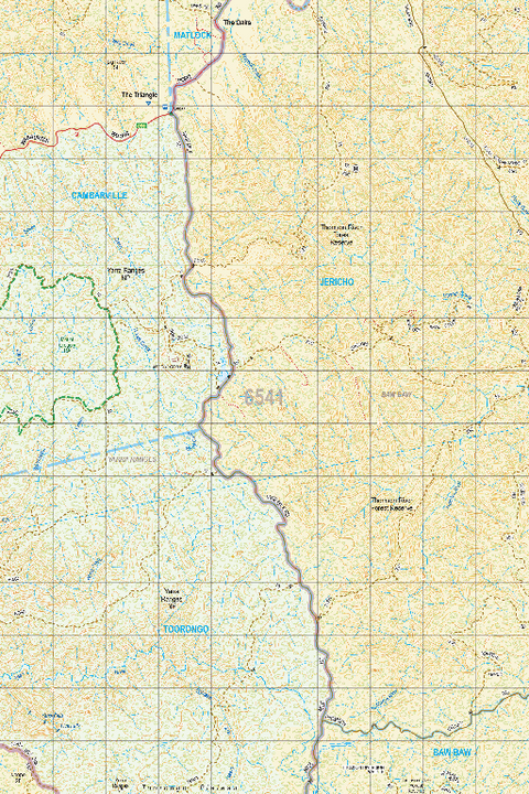 Map 6541 - Spatial Vision's Vicmap Book (South East Edition 8, 2025) - 50K Series Preview 1