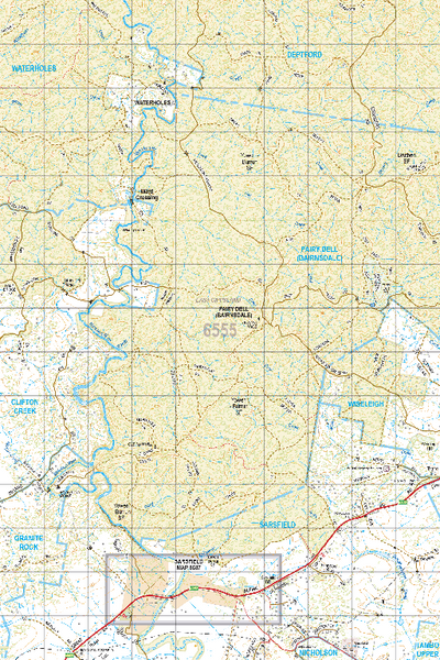Map 6555 - Spatial Vision's Vicmap Book (South East Edition 8, 2025) - 50K Series Preview 1