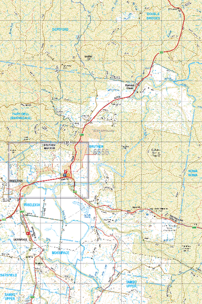 Map 6556 - Spatial Vision's Vicmap Book (South East Edition 8, 2025) - 50K Series Preview 1