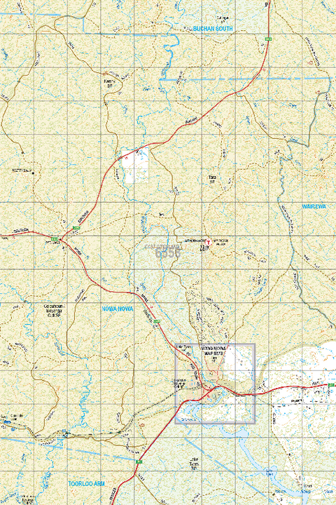 Map 6558 - Spatial Vision's Vicmap Book (South East Edition 8, 2025) - 50K Series Preview 1