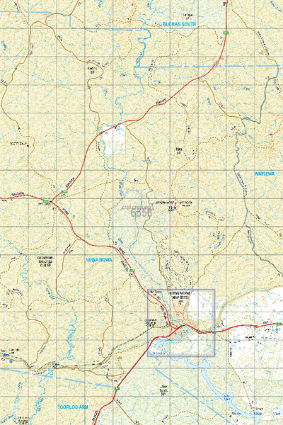 Map 6558 - Spatial Vision's Vicmap Book (South East Edition 8, 2025) - 50K Series Preview 1