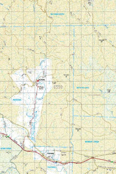 Map 6559 - Spatial Vision's Vicmap Book (South East Edition 8, 2025) - 50K Series Preview 1