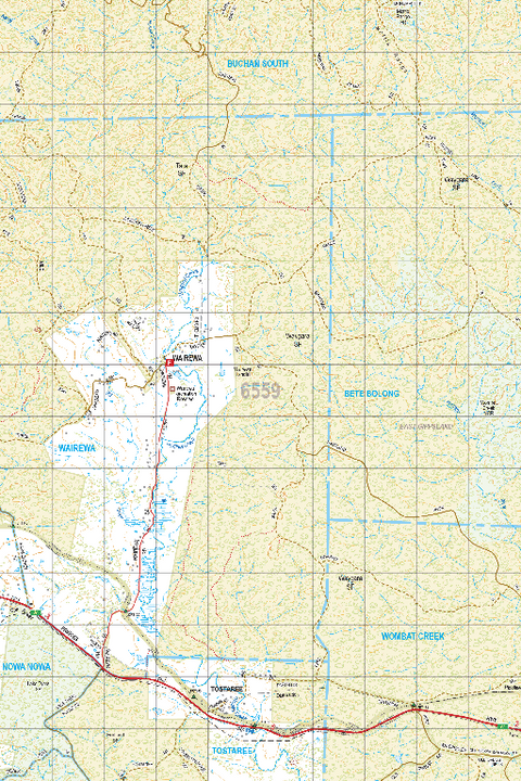Map 6559 - Spatial Vision's Vicmap Book (South East Edition 8, 2025) - 50K Series Preview 1