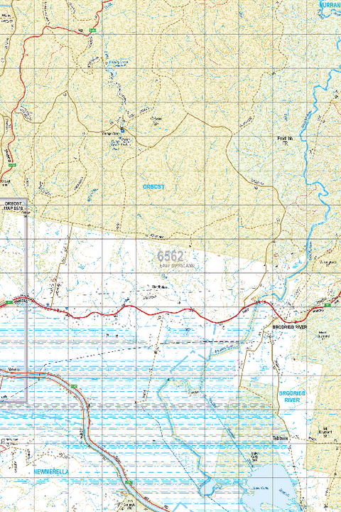 Map 6562 - Spatial Vision's Vicmap Book (South East Edition 8, 2025) - 50K Series Preview 1