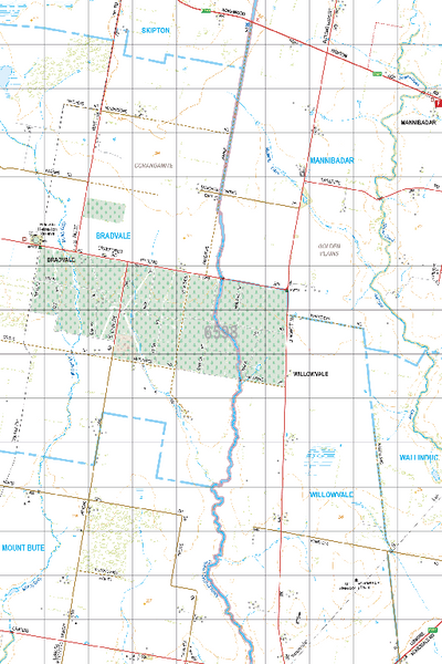 Map 6598 - Spatial Vision's Vicmap Book (South West Edition 8, 2025 Update) - 50K Series Preview 1