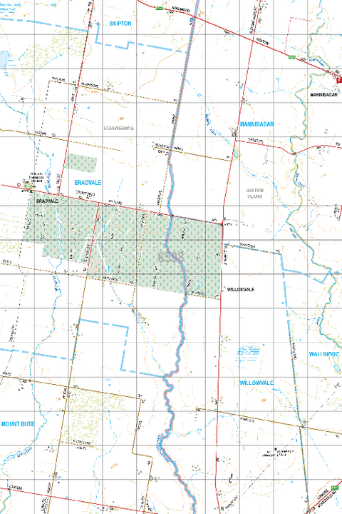 Map 6598 - Spatial Vision's Vicmap Book (South West Edition 8, 2025 Update) - 50K Series Preview 1