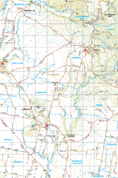 Map 6600 - Spatial Vision's Vicmap Book (South West Edition 8, 2025 Update) - 50K Series Preview 1