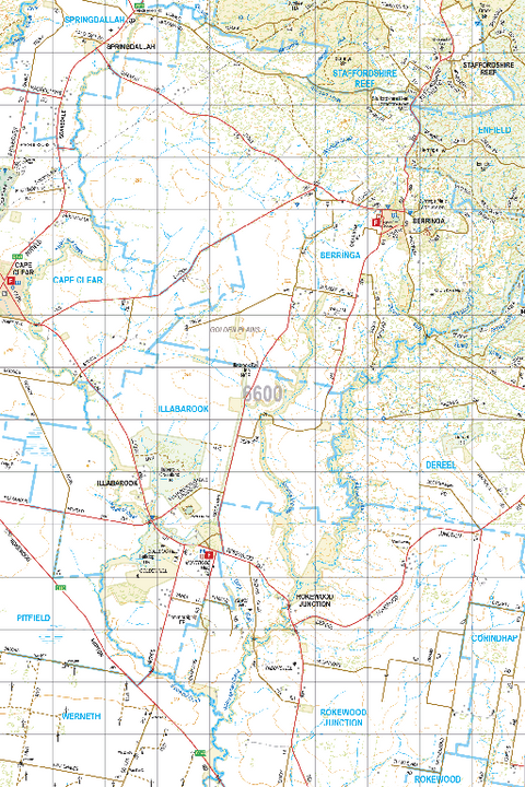 Map 6600 - Spatial Vision's Vicmap Book (South West Edition 8, 2025 Update) - 50K Series Preview 1