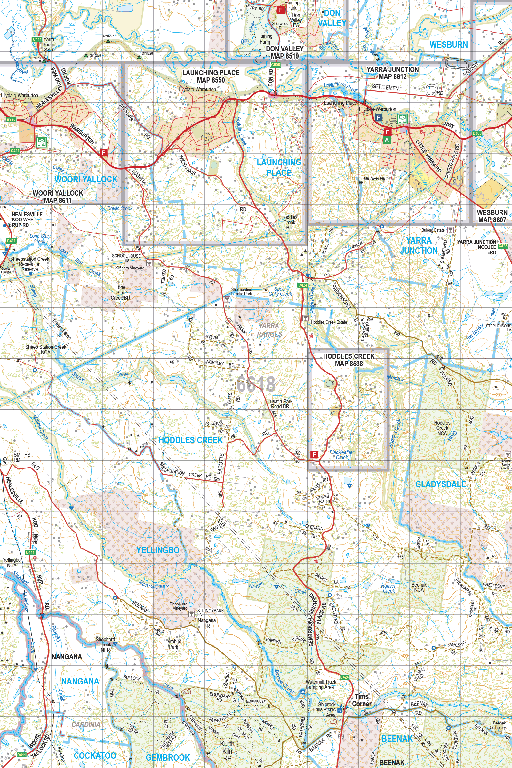 Map 6618 - Spatial Vision's Vicmap Book (South East Edition 8, 2025 ...