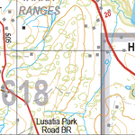 Map 6618 - Spatial Vision's Vicmap Book (South East Edition 8, 2025) - 50K Series Preview 2