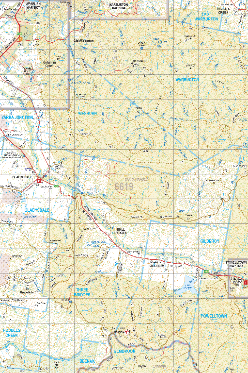 Map 6619 - Spatial Vision's Vicmap Book (South East Edition 8, 2025 ...