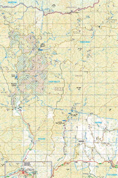 Map 6622 - Spatial Vision's Vicmap Book (South East Edition 8, 2025) - 50K Series Preview 1
