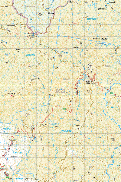 Map 6623 - Spatial Vision's Vicmap Book (South East Edition 8, 2025) - 50K Series Preview 1