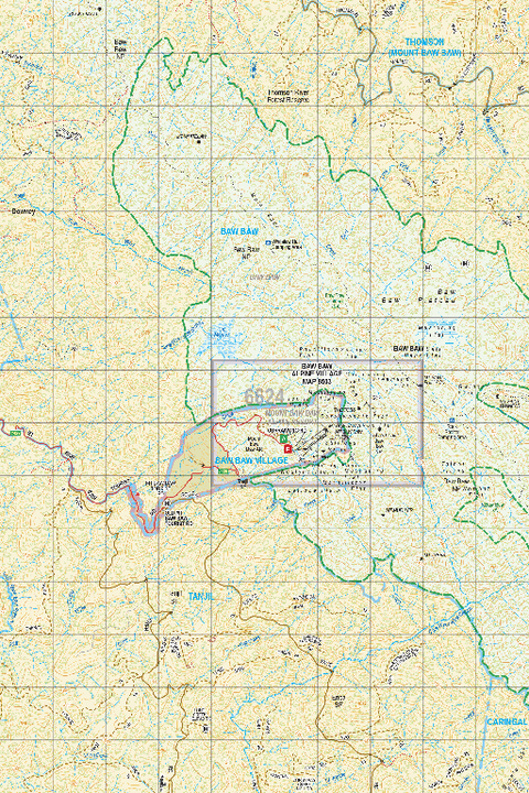 Map 6624 - Spatial Vision's Vicmap Book (South East Edition 8, 2025) - 50K Series Preview 1