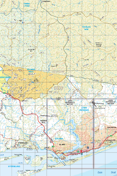 Map 6639 - Spatial Vision's Vicmap Book (South East Edition 8, 2025) - 50K Series Preview 1