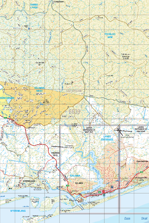 Map 6639 - Spatial Vision's Vicmap Book (South East Edition 8, 2025) - 50K Series Preview 1