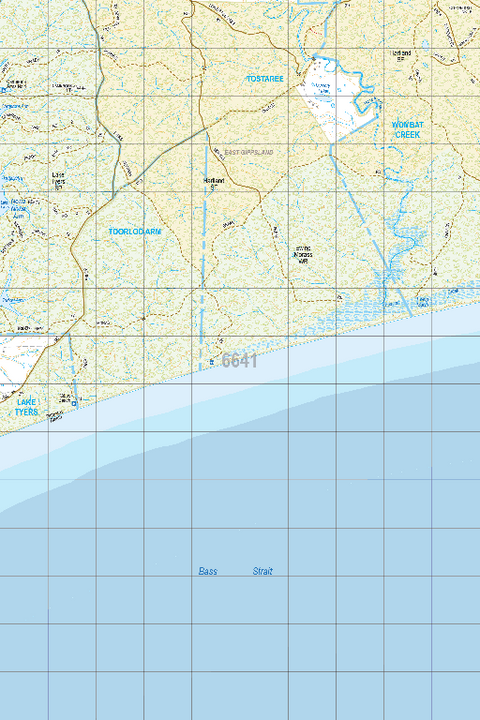Map 6641 - Spatial Vision's Vicmap Book (South East Edition 8, 2025) - 50K Series Preview 1