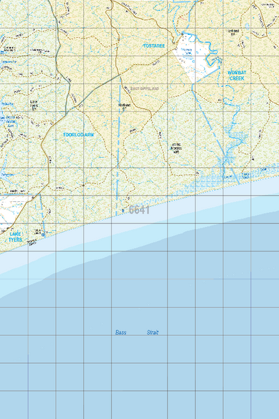 Map 6641 - Spatial Vision's Vicmap Book (South East Edition 8, 2025) - 50K Series Preview 1