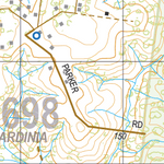 Map 6698 - Spatial Vision's Vicmap Book (South East Edition 8, 2025) - 50K Series Preview 2