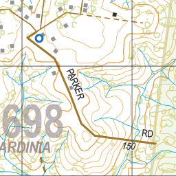 Map 6698 - Spatial Vision's Vicmap Book (South East Edition 8, 2025) - 50K Series Preview 2