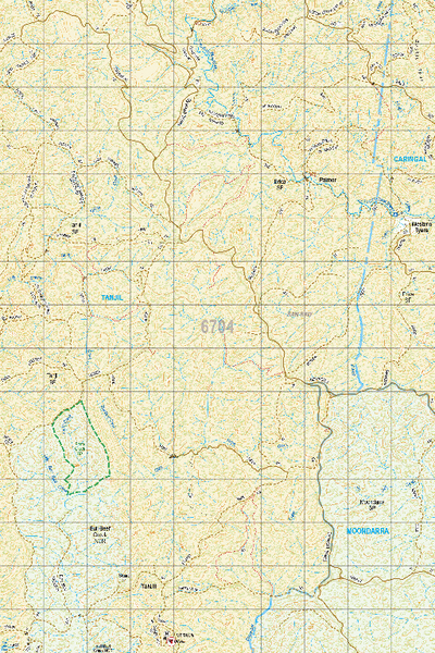 Map 6704 - Spatial Vision's Vicmap Book (South East Edition 8, 2025) - 50K Series Preview 1