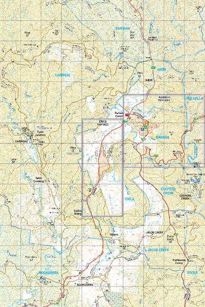 Map 6705 - Spatial Vision's Vicmap Book (South East Edition 8, 2025) - 50K Series Preview 1