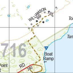 Map 6716 - Spatial Vision's Vicmap Book (South East Edition 8, 2025) - 50K Series Preview 2