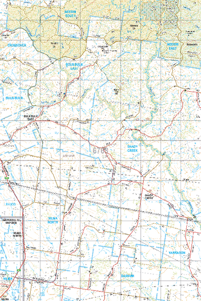 Map 6768 - Spatial Vision's Vicmap Book (South East Edition 8, 2025) - 50K Series Preview 1
