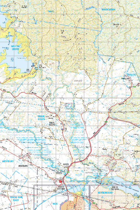 Map 6770 - Spatial Vision's Vicmap Book (South East Edition 8, 2025) - 50K Series Preview 1