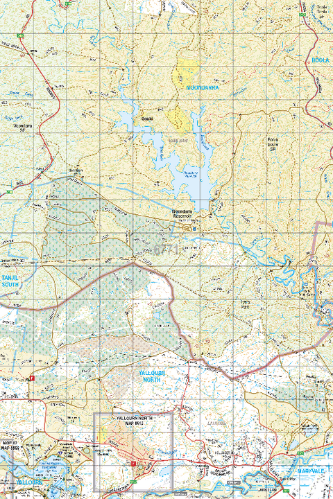 Map 6771 - Spatial Vision's Vicmap Book (South East Edition 8, 2025) - 50K Series Preview 1