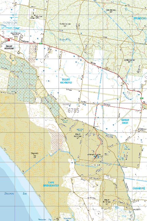 Map 6785 - Spatial Vision's Vicmap Book (South West Edition 8, 2025 Update) - 50K Series Preview 1