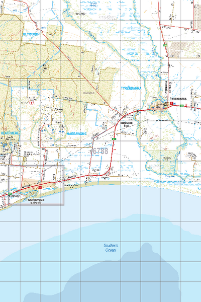 Map 6788 - Spatial Vision's Vicmap Book (South West Edition 8, 2025 Update) - 50K Series Preview 1