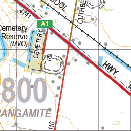 Map 6800 - Spatial Vision's Vicmap Book (South West Edition 8, 2025 Update) - 50K Series Preview 2