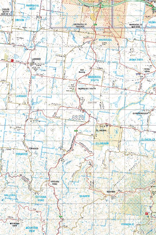 Map 6826 - Spatial Vision's Vicmap Book (South East Edition 8, 2025 ...