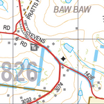 Map 6826 - Spatial Vision's Vicmap Book (South East Edition 8, 2025) - 50K Series Preview 2