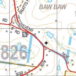 Map 6826 - Spatial Vision's Vicmap Book (South East Edition 8, 2025) - 50K Series Preview 2