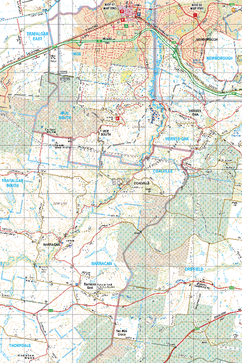 Map 6829 - Spatial Vision's Vicmap Book (South East Edition 8, 2025) - 50K Series Preview 1