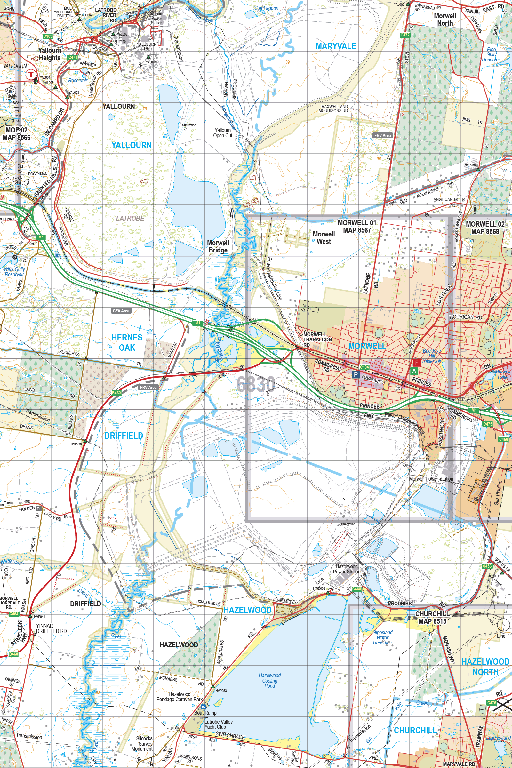 Map 6830 - Spatial Vision's Vicmap Book (South East Edition 8, 2025 ...