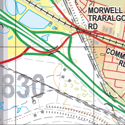 Map 6830 - Spatial Vision's Vicmap Book (South East Edition 8, 2025) - 50K Series Preview 2