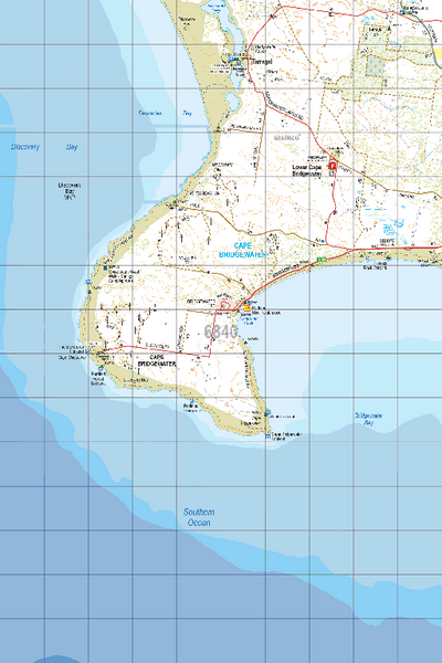 Map 6840 - Spatial Vision's Vicmap Book (South West Edition 8, 2025 Update) - 50K Series Preview 1