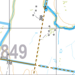 Map 6849 - Spatial Vision's Vicmap Book (South West Edition 8, 2025 Update) - 50K Series Preview 2