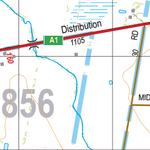 Map 6856 - Spatial Vision's Vicmap Book (South West Edition 8, 2025 Update) - 50K Series Preview 2