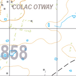 Map 6858 - Spatial Vision's Vicmap Book (South West Edition 8, 2025 Update) - 50K Series Preview 2